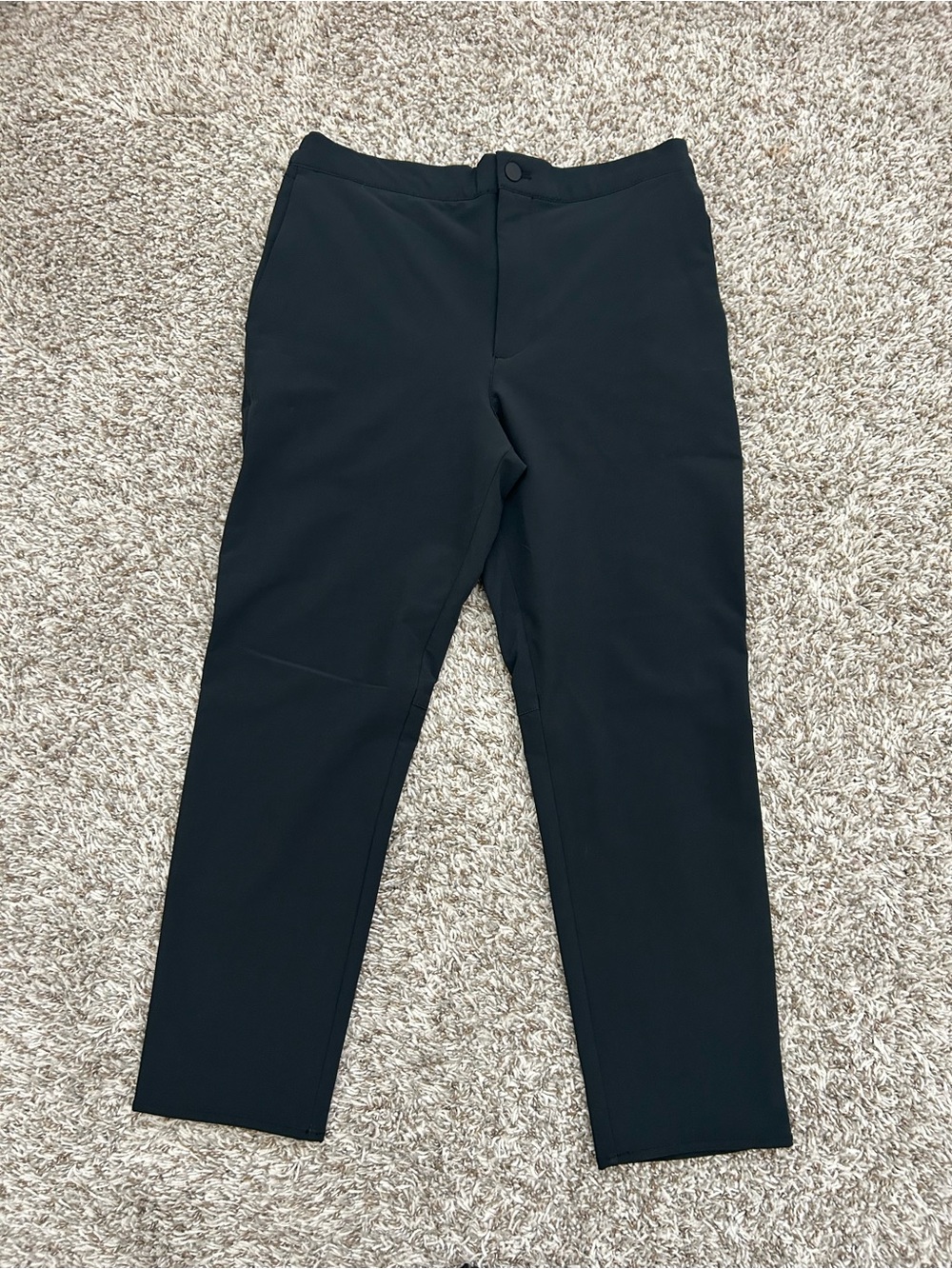 Banana Republic Pants Slim-tapered Fit Men's 31x30 Black Motion Tech Hybrid